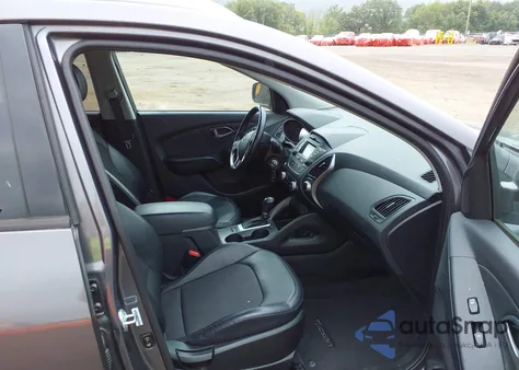 2014 Hyundai Tucson Se from USA, damaged, VIN KM8JUCAG9EU825908